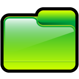Folder Generic Green Icon 256x256 png